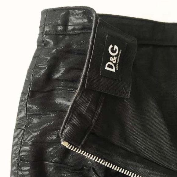 D&G Ripple Design Pencil Skirt - Picture 2 of 10